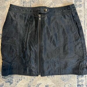 Free people moto mini skirt
